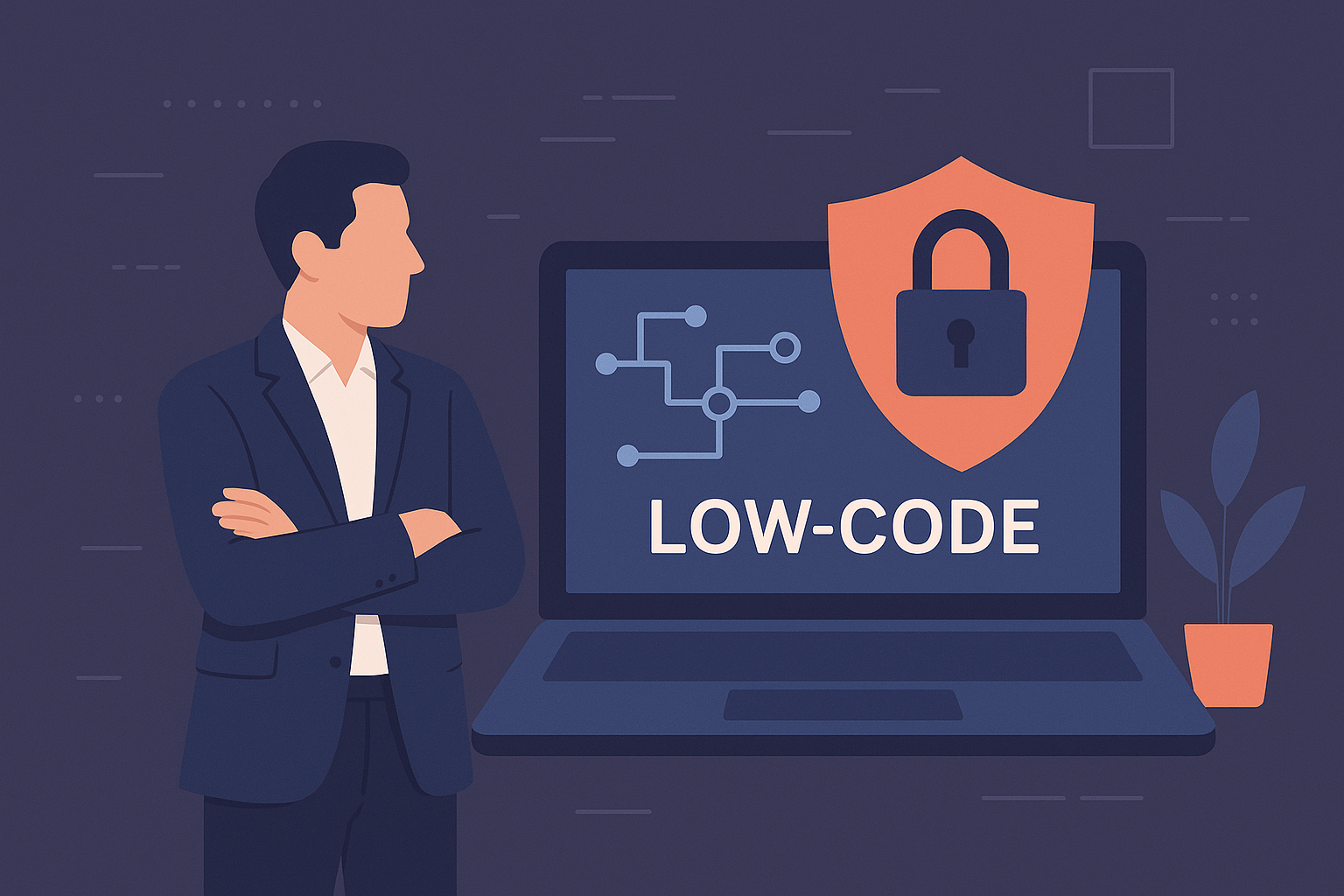 Managing Security Risks in Low-Code Development